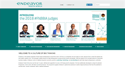 Desktop Screenshot of endeavor.co.za