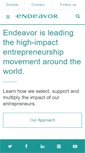 Mobile Screenshot of endeavor.org